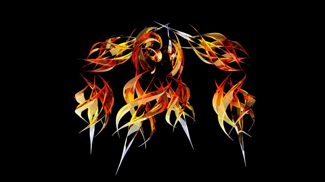 Parlayan kristaller animasyonu 3D Model