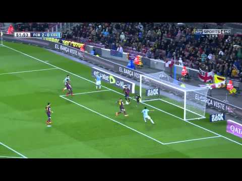Barcelona - Celta Highlights HD 26.03.2014