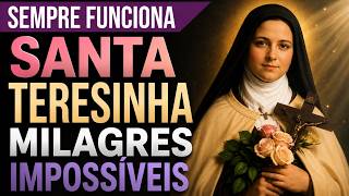 ORAÇÃO DE SANTA TERESINHA PARA MILAGRES IMPOSSÍVEIS | Durma Ouvindo