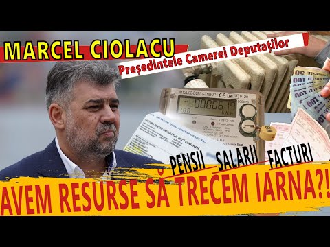 Marcel Ciolacu – Salarii, pensii, facturi! Are România bani și resurse să treacă iarna?