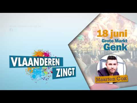 Vlaanderen Zingt - 18 juni 2016 - Genk (Grote Markt)