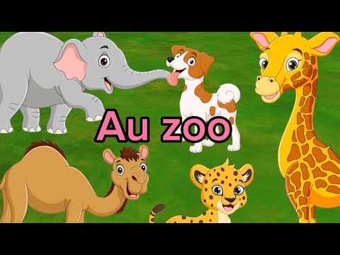 Au zoo tout est beau comptine pour enfants