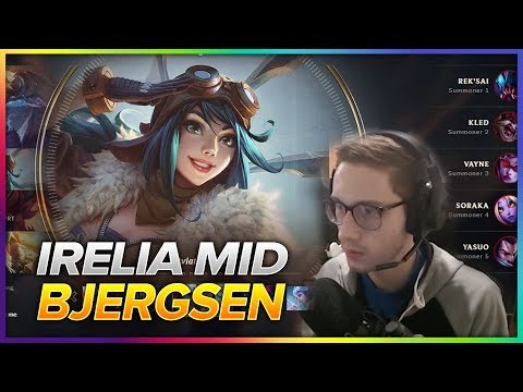 669. Bjergsen Irelia vs Yasuo Mid - Patch 8.9 Season 8 - BJERGSEN STREAM