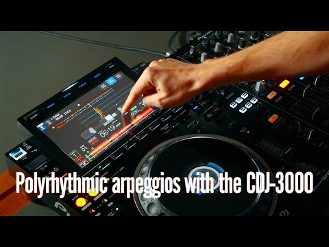 Polyrhythmic arpeggios with the CDJ-3000 | RA | Pioneer DJ