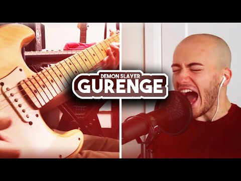 Demon Slayer - Gurenge (Opening) | Cover by Jun Mitsui and Victor Borba
