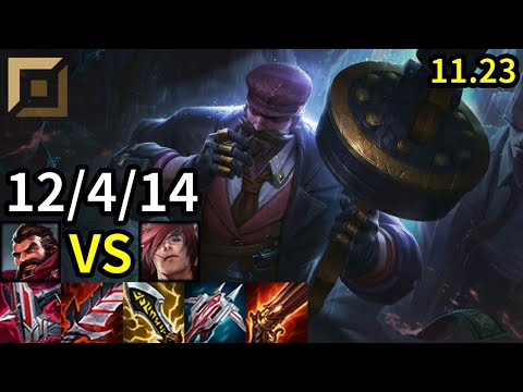 Graves Top vs Sett - KR Master | Patch 11.23