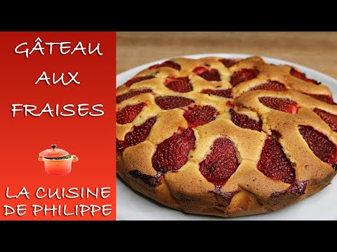 Gâteau aux fraises