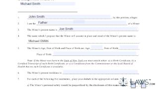 Form Name Change Minor