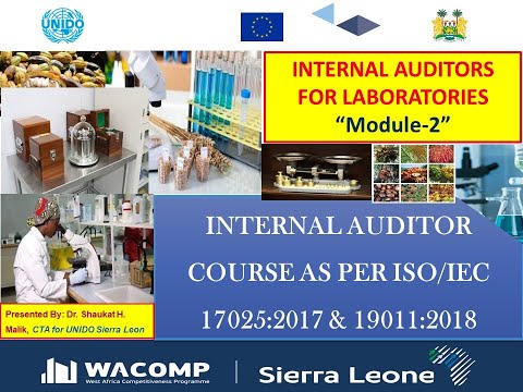 2-MODULE-2 Labs Internal Auditor Course for ISO17025 2017