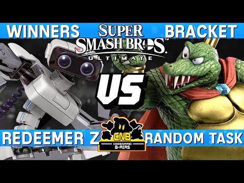 Smash Ultimate - Redeemer Z (ROB) vs Random Task (K. Rool) - CNB 167 Winners Bracket