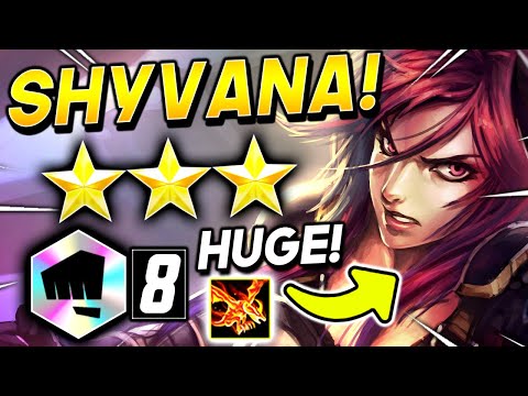 *8 BRAWLER* ⭐⭐⭐ *SHYVANA!*  - TFT SET 4.5 Teamfight Tactics Fates BEST COMPS PBE Strategy Guide