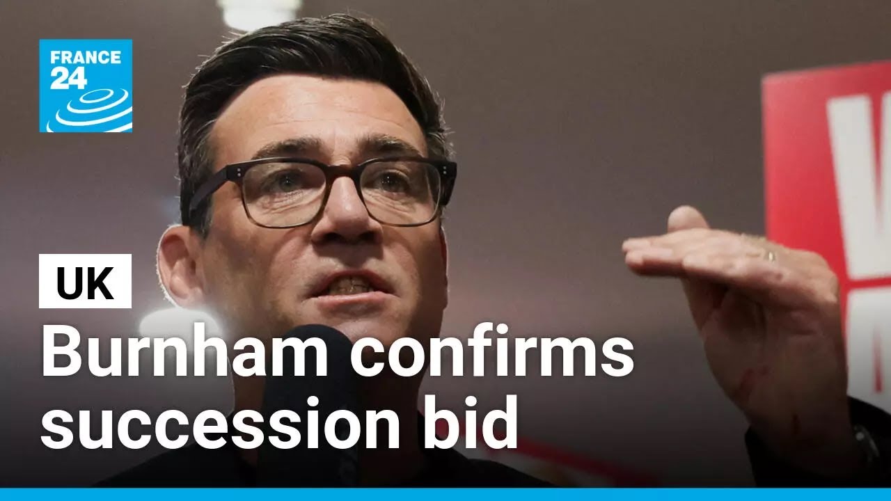 UK Labour Party's Andy Burnham emerges as likely successor to ousted PM Keir Starmer