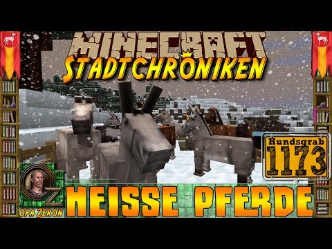 Minecraft #1173 -Stadtchroniken- Heiße Pferde [HD+Deutsch]