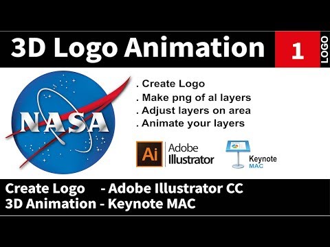 NASA -  3D Logo Animation - Keynote Mac