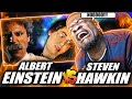 THIS WAS BAD Albert Einstein Vs Stephen Hawking Epic Rap Battles Of History REACTION