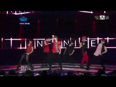 110901 인피니트 INFINTE - Be Mine 내꺼하자 @ Mnet M! Countdown
