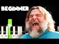 Steve S Lava Chicken A Minecraft Movie BEGINNER PIANO TUTORIAL SHEET MUSIC By Betacustic