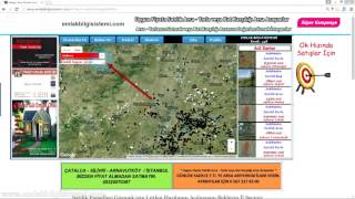 www.emlakbilgisistemi.com  Türkiyenin Parsel Satış Sitesi Site Kullanı