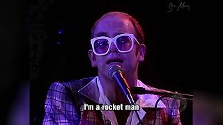 Elton John - Rocket Man LIVE FULL HD (with lyrics) 1976