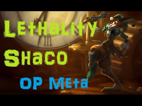 Full Lethality Shaco Is OP! [Leauge of Legends] Full Gameplay - Infernal Shaco