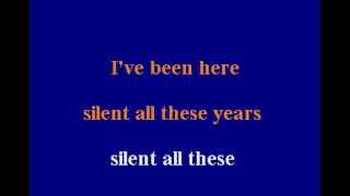 Tori Amos - Silent All These Years - Karaoke