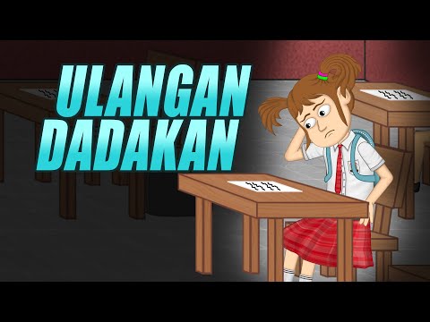 Ulangan Dadakan - Animasi Sekolah Lucu - Naya & Loli