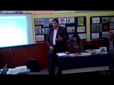 Scriitorul Petre Craciun la Găujani, Giurgiu