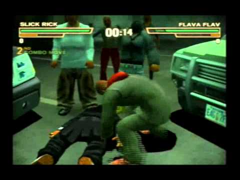 Def Jam Fight For NY- Slick Rick vs Flava Flav