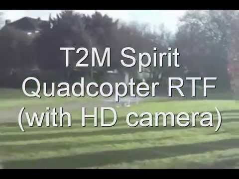 Kurly Kidd's Eleventh Birthday featuring the T2M Spirit Quadcopter RTF (with HD camera)