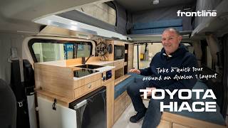 Download lagu Frontline Avalon 1 layout walk-through in a Toyota HiAce Campervan mp3
