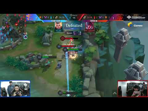 TEAM FLASH vs TOYOTA DIAMOND COBRA_ AIC 2018_Day 3 Round Table_Game 3