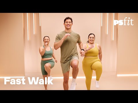 10-Minute Fast Walking Workout With Tanner Courtad