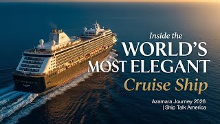 Inside the Azamara Journey (2026) – The World’s Most Elegant Small Cruise Ship | Ship Talk America