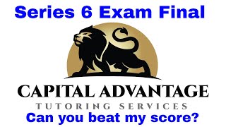 How to pass the Series 6 Exam: Take a Final with me. #series6 #finra