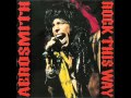Aerosmith One Way Street Live Switzerland 90