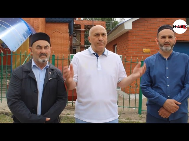 Азнакай районы башлыгы Зәңгәр мәчеттә күчмә киңәшмә үткәрде