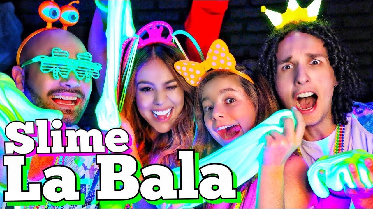 SLIME GLOW CON *LA BALA* #LosRulés