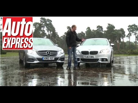 New BMW 5 Series vs new Mercedes E-Class - Auto Express