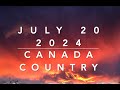 Billboard Top 60 Canada Country Chart July 20 2024
