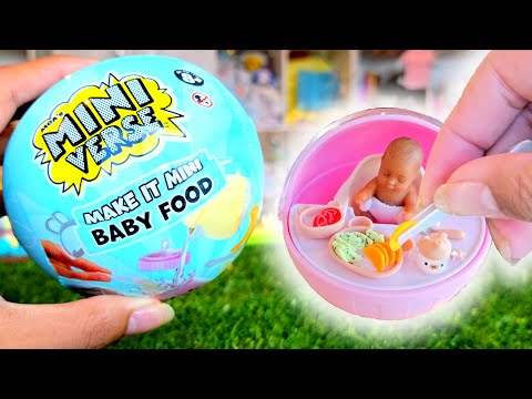 MINIVERSE BUT IT'S BABIES! Make It Mini Baby Food