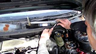 Windshield Wiper Motor Removal