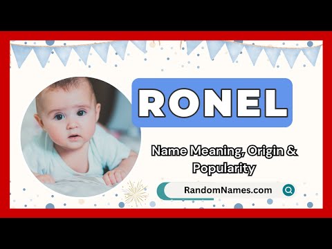 Ronel - Baby Boy Name Meaning, Origin & Popularity - RandomNames.com