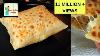 Cheese Paratha Recipe - Cheese Stuffed Paratha - Vegetarian Recipe by (HUMA IN THE KITCHEN)
