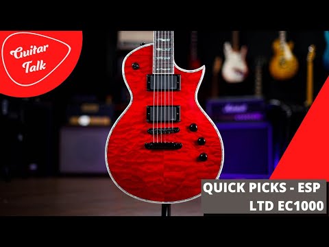 Guitar Talk - ESP LTD EC1000 Quick Picks Review