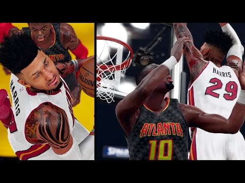 NBA 2K16 MyCAREER S2 - Shawn POSTERIZES Tim Hardaway Jr.!! REVERSE ALLEY-OOP!!