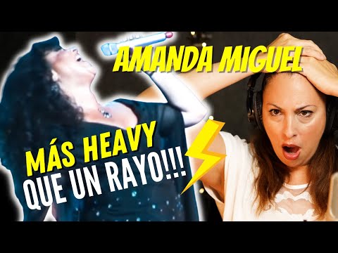 AMANDA MIGUEL | EL ME MINTIÓ | Vocal Coach REACTION & ANALYSIS