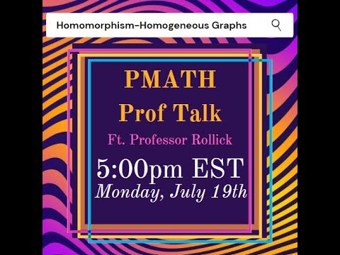 S21 PMath Prof Talk - "Do Your Research - Lessons on Discovering New Mathematics" by Nick Rollick