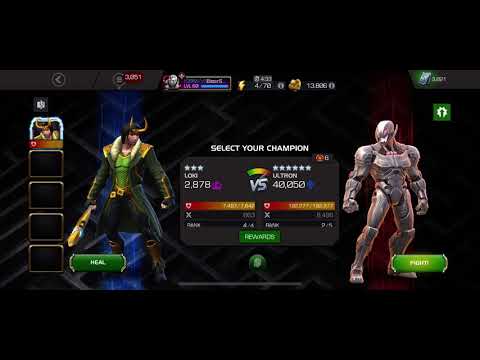 MCOC: Loki solos 5.4 Ultron in 20 hits- Carina Challenge 5!