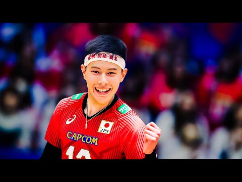 This is Ran Takahashi's First Match for Volleyball Team Japan