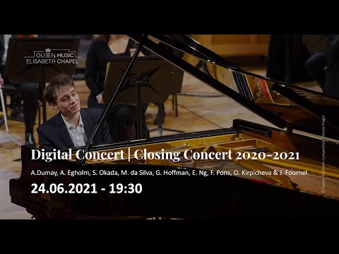 MuCH Digital Concert: Fauré & Franck - A. Dumay, M. da Silva, G. Hoffman, J. Fournel - 24.06.21